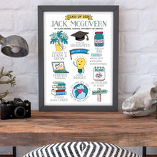 Load image into Gallery viewer, Personalised Graduation Print