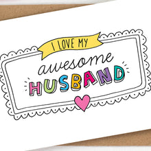 Load image into Gallery viewer, husband-anniversary-card