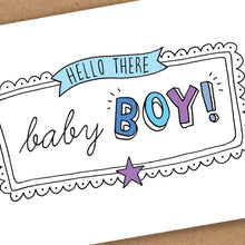 Load image into Gallery viewer, card-for-baby-boy-newborn-card