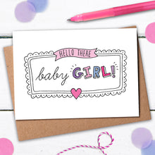 Load image into Gallery viewer, new-baby-card-girl-boy